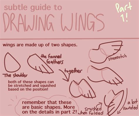 Drawing wings tutorial, 1/3 | Digital art tutorial, Drawing tips, Art ...