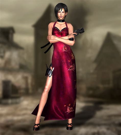 Ada Wong(Red Dress) Resident Evil 4 UHD by xXKammyXx on DeviantArt