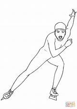 Short Track Speed Skating coloring Page  Free Printable Coloring Pages sketch template