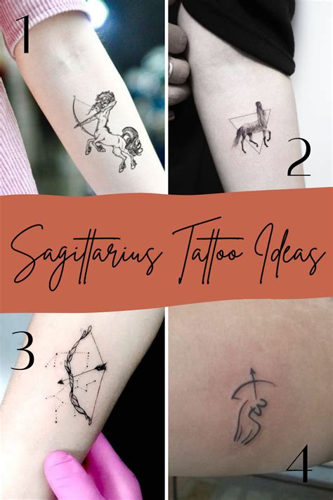 Sagittarius Wrist Tattoos