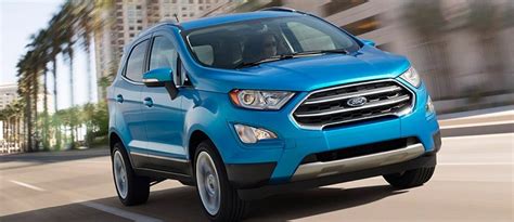 Go Small, Live Big With All-New Ecosport - Ford'S Smallest Suv With The ...