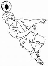 Soccer Coloring Pages sketch template