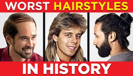 13 WORST Men's Hairstyles Of All Time (Avoid At All Costs)