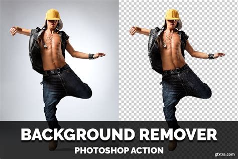 CreativeMarket - Background Remover Photoshop Action 4470150 » GFxtra