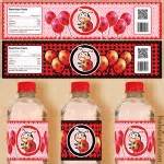 FREE Printable Ladybug Water Bottle Labels