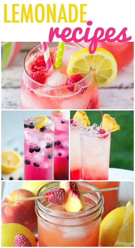 Lemonade Recipes