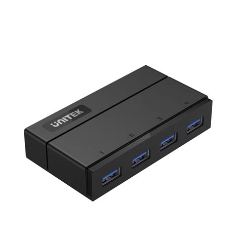 4 Ports Powered USB 3.0 Hub with USB-A Cable