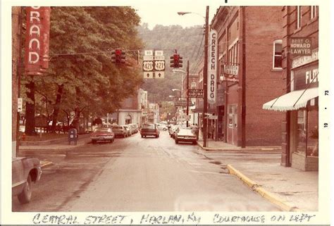 Harlan Kentucky History | More of Central Street in Historic downtown. Harlan, Kentucky (Photo ...