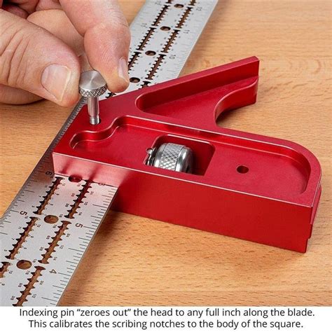 Combination And Double Square Woodworking Tools Adjustable Woodworkers Edge Rule For Student To ...