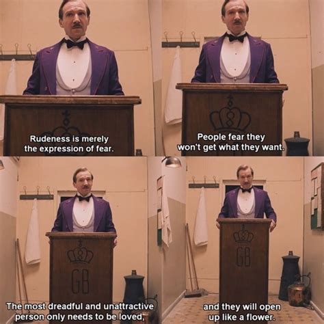 The Grand Budapest Hotel Quotes | Be Good Quotes