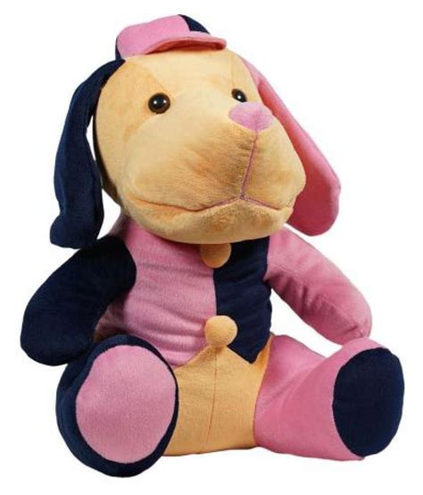 Ultra Lovely Droopy Dog Plush Stuffed Toy 13 Inches - Light Pink &Dark ...