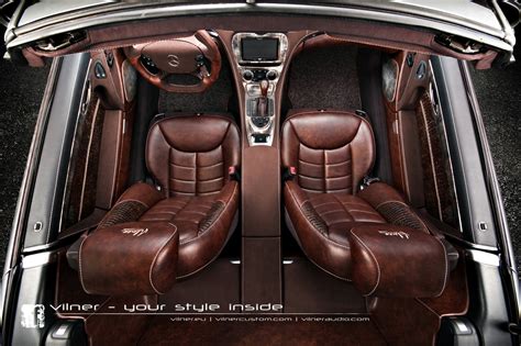 Mercedes SL Interior Enhanced with Crocodile Leather - autoevolution