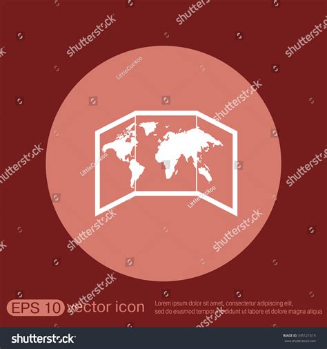 World map-countries icon - Royalty Free Stock Vector 335121515 - Avopix.com