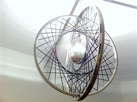 HOW TO make a bicycle rim pendant light | Diy pendant light, Diy pendant lamp, Bicycle decor