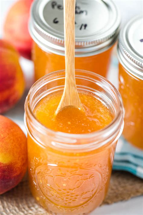 Peach Jam Recipe With No Pectin | Bryont Blog