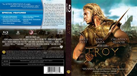 Troy - Movie Blu-Ray Scanned Covers - Troy 2004 - Bluray :: DVD Covers