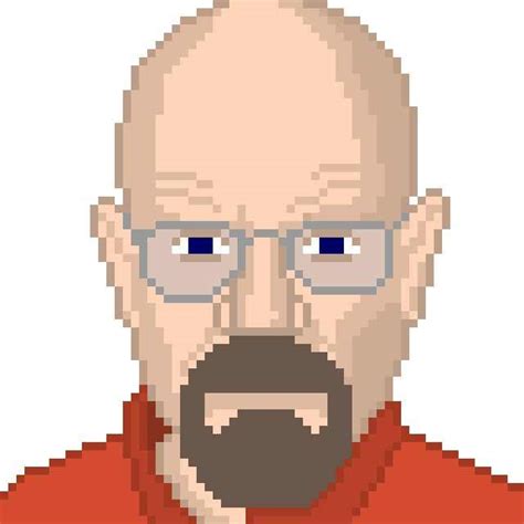 Walter White (Breaking Bad) ~ Pixel Art by BritishShadow15 on DeviantArt