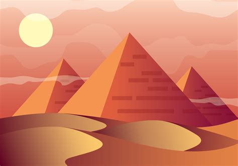 Egypt Pyramids Illustration Free Printable - Free Printable Templates