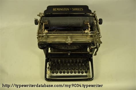 1913 Remington 11 on the Typewriter Database