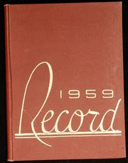 Littleton High School - Record Yearbook (Littleton, NH), Class of 1959 ...