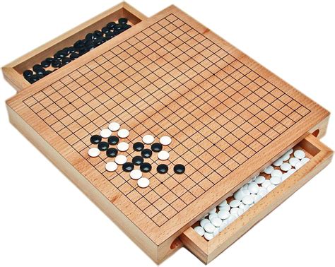 WE Games Wooden GO Board Game Set with Storage Thailand | Ubuy