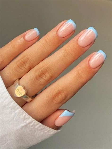 30 Trendy French Nails Design for Summer - Top Ideas Blog | Classy acrylic nails, Gel nails ...