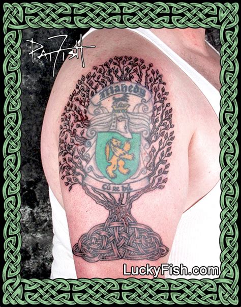 Family Tree of Life Tattoo Upgrade — LuckyFish, Inc. and Tattoo Santa ...