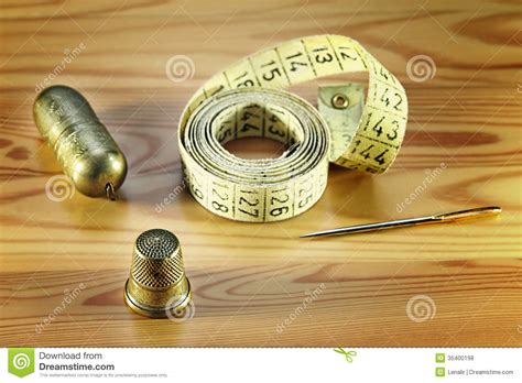 Sewing set stock photo. Image of thimble, retro, sewing - 35400198