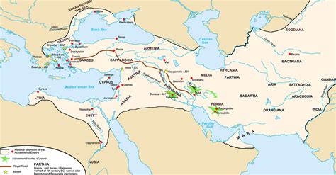 Persian Royal Road (Illustration) - World History Encyclopedia