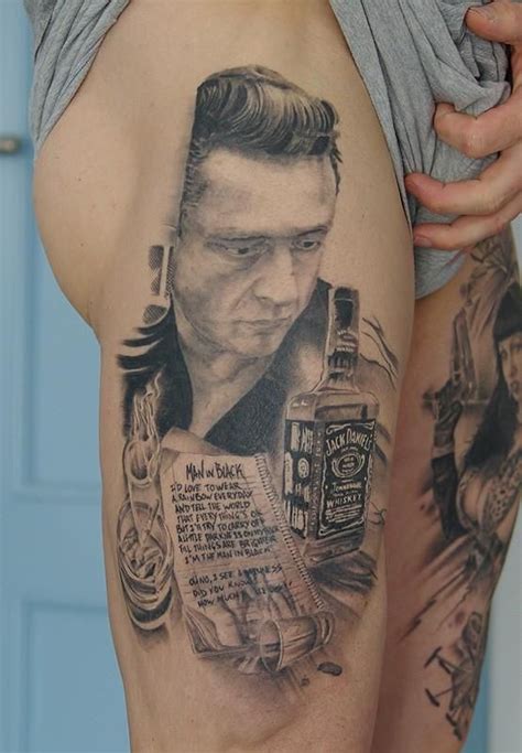 Pin by Ashlyn Evans ☮ on Tattoo's + Ink | Johnny cash tattoo, Cash tattoo, Musician tattoo