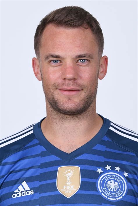 MOSCOW, RUSSIA - JUNE 13: Manuel Neuer of Germany pose for a photo during the official FIFA ...