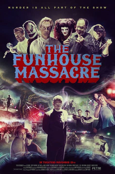 The Horrors of Halloween: THE FUNHOUSE MASSACRE (2015) Poster, Trailer and Stills