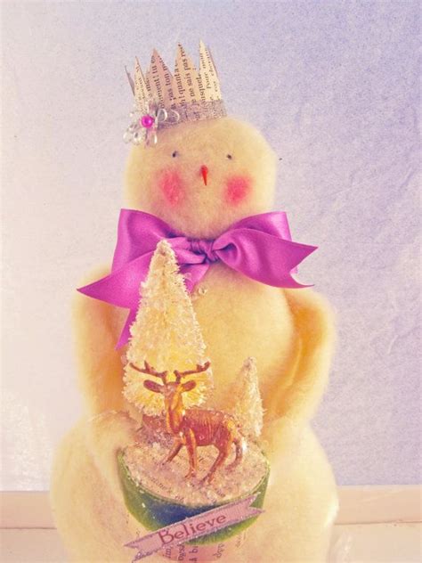 Handmade Snowman Christmas Decoration