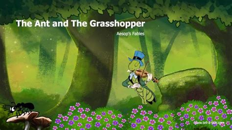 Aesop's Fables: The Ant and The Grasshopper | Bedtime Moral Story