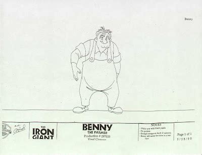 Living Lines Library: The Iron Giant (1999) - Characters, Additional Characters