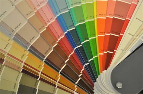 Benjamin Moore paint swatches, useful for selecting colors for gallery ...