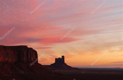 Sunrise in Monument Valley — Stock Photo © HHLtDave5 #5979478