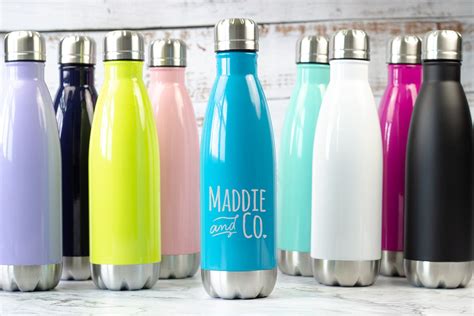 Personalized Water Bottle Custom Logo Water Bottle Company - Etsy