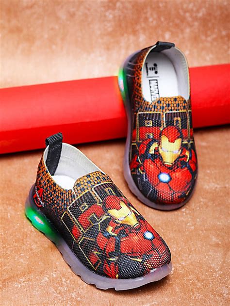 Buy Marvel Avengers By Toothless Kids Boys Casual Shoes Online at Best ...