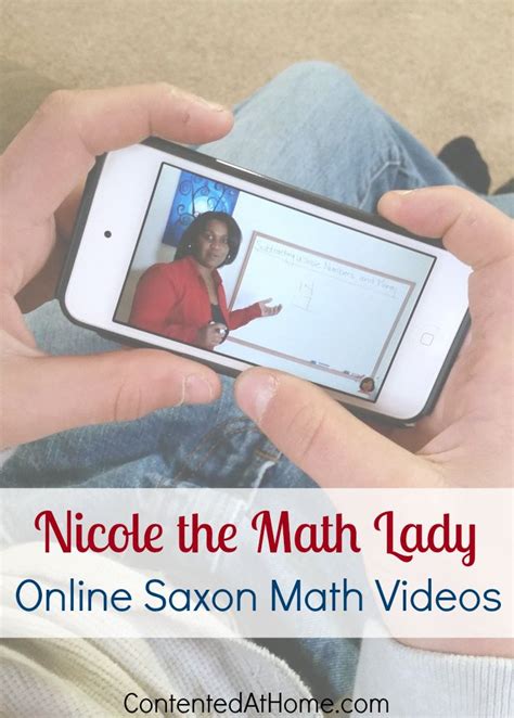 Nicole the Math Lady: Online Saxon Math Videos for homeschool # ...