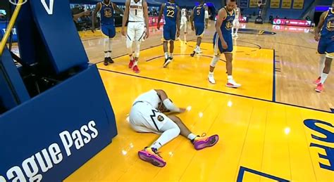 Jamal Murray Collapsed After Tearing His Left ACL Against GSW