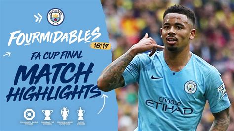 HIGHLIGHTS | Man City 6-0 Watford I FA Cup Final - YouTube