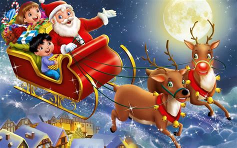 Christmas Cartoon Wallpapers - Top Free Christmas Cartoon Backgrounds - WallpaperAccess