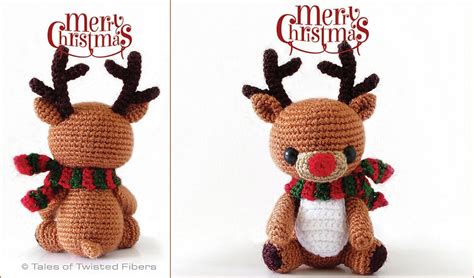 Amigurumi Reindeer Free Crochet Patterns - Your Crochet