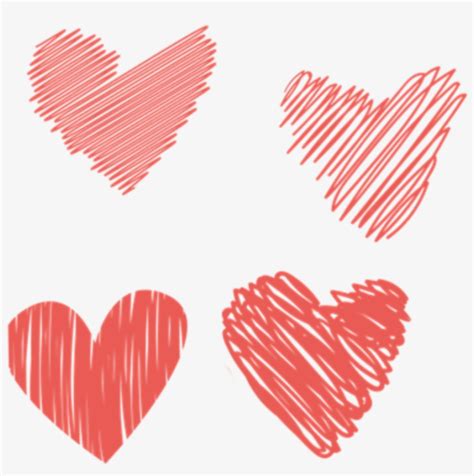 Sketch Heart Png - Clip Art Library