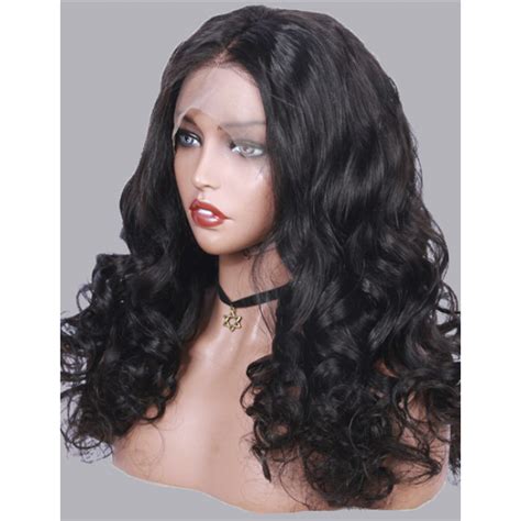 Loose Wave Soft Lace 13x4 Lace Front Wig Human Hair Wigs Pre-Plucked ...