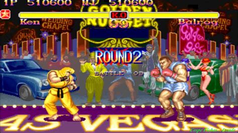 Super Street Fighter II: The New Challengers - Ken (Arcade) Level 8 - YouTube