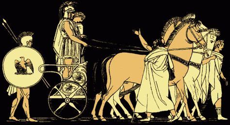 The return of Agamemnon, from an illustration in 1879 for Stories from the Greek tragedians ...