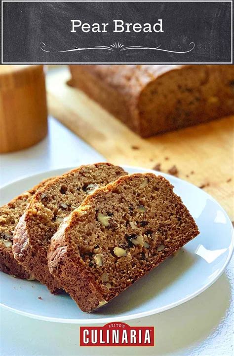 Pear Bread Recipe | Recipe | Bread recipes sweet, Pear bread, Quick bread recipes