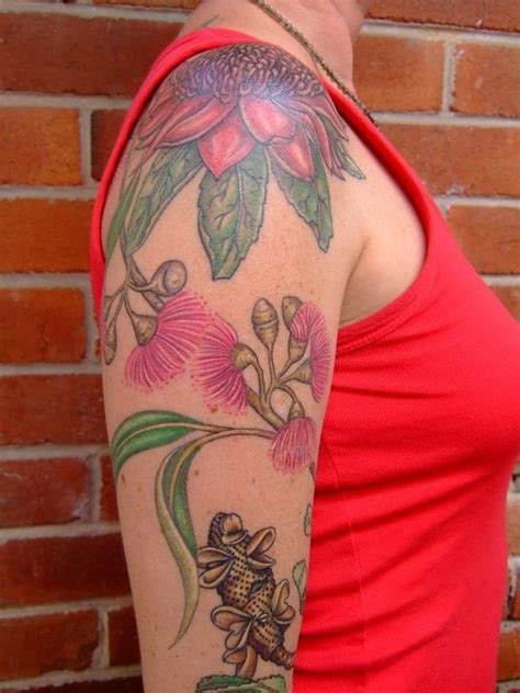 Image result for australian flower tattoos -site:pinterest.com ...